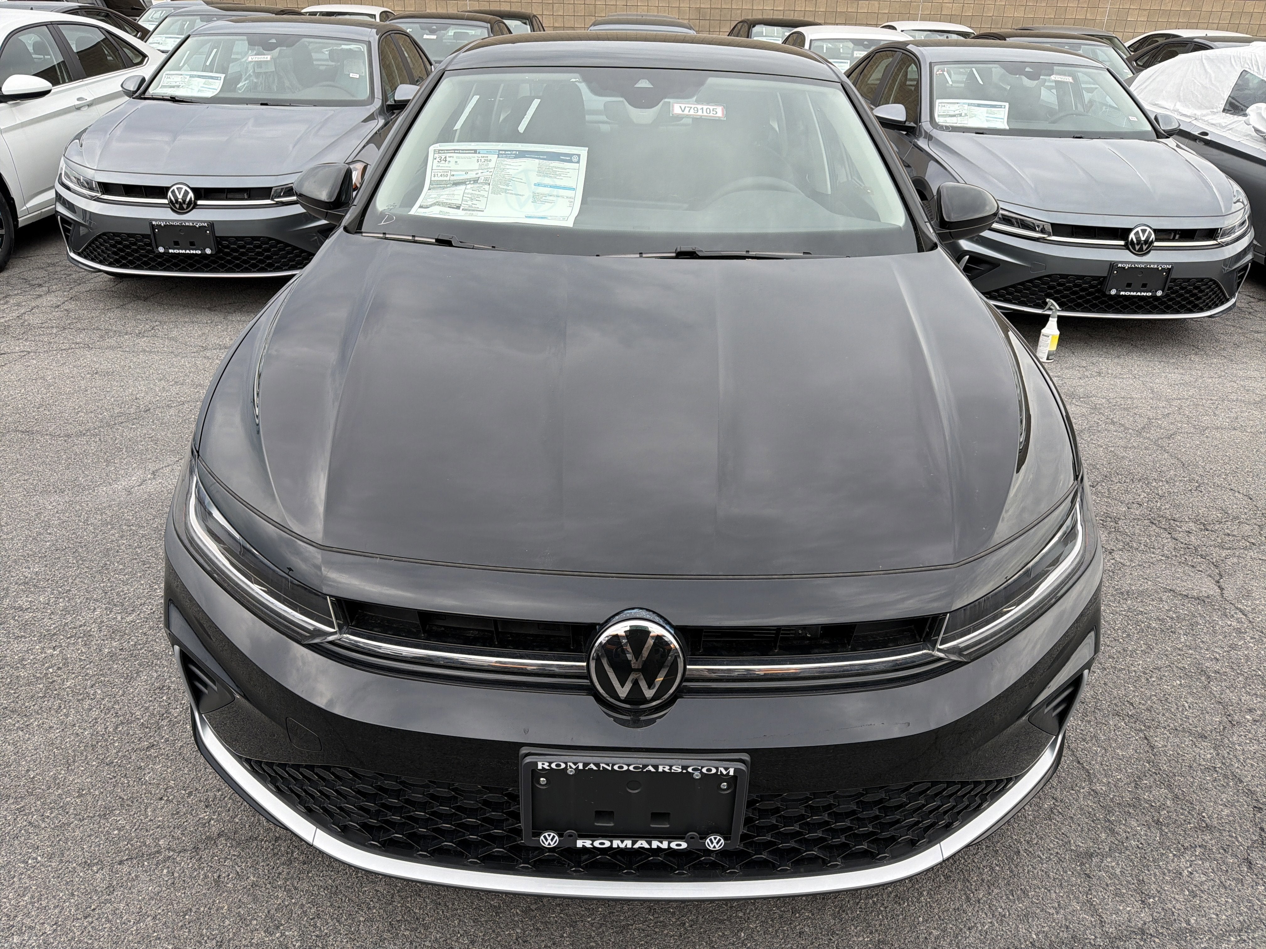 2026 Volkswagen Jetta — rear three-quarter view