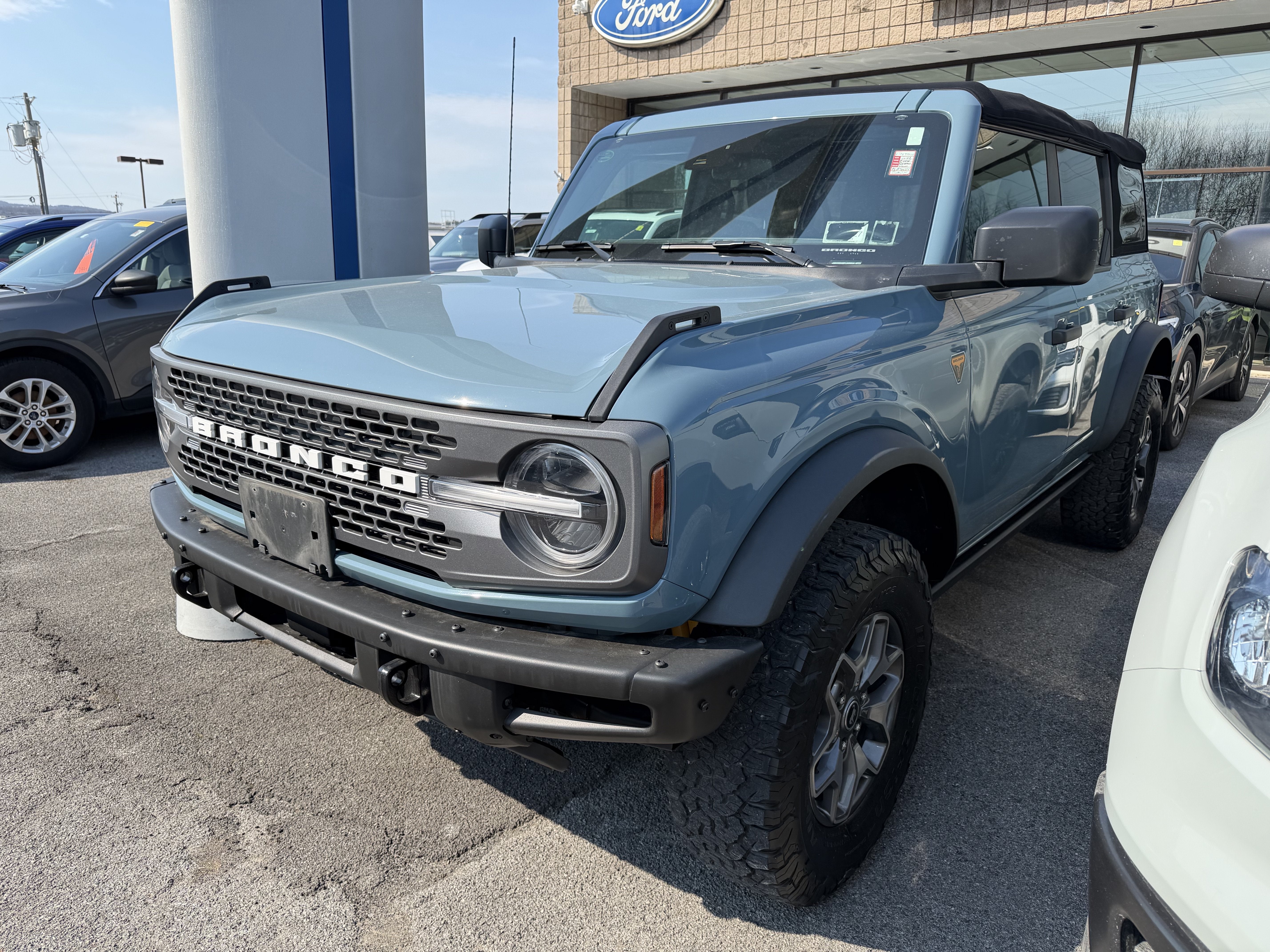 2023 Ford Bronco — interior view