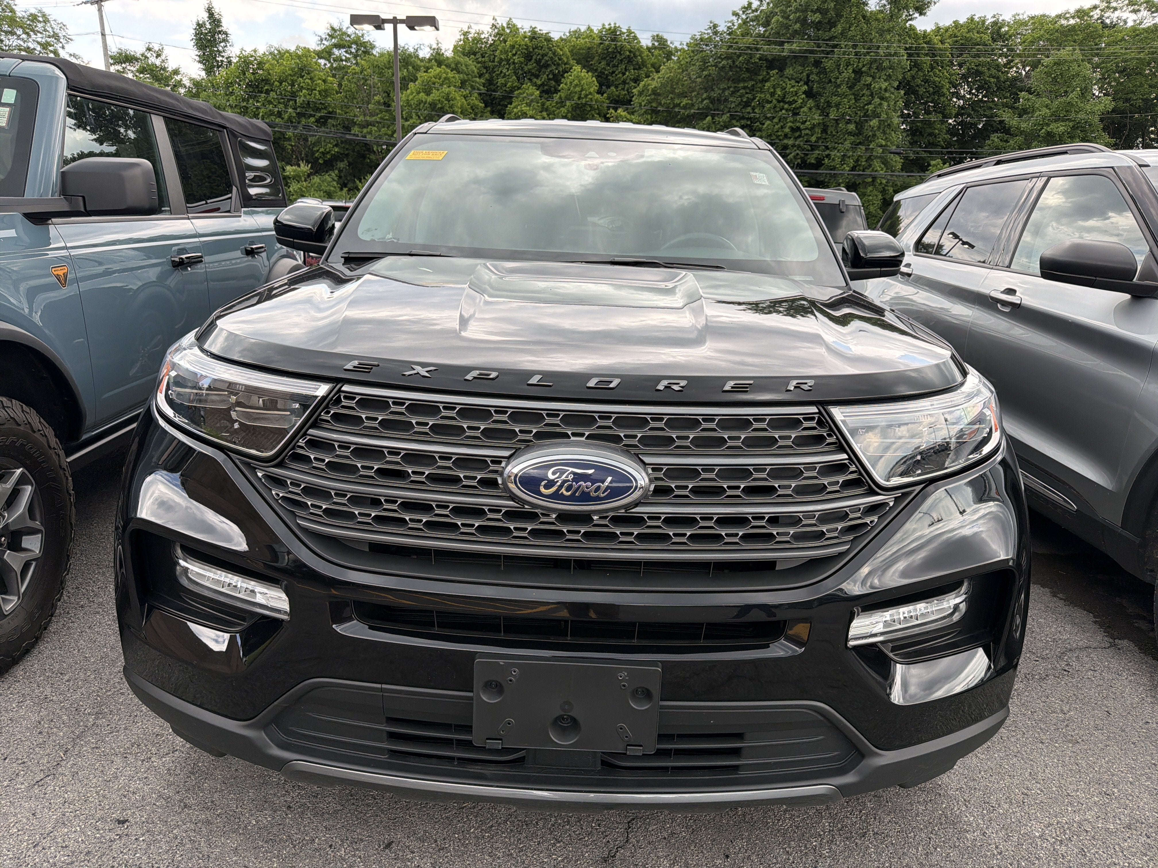 2023 Ford Explorer — rear three-quarter view