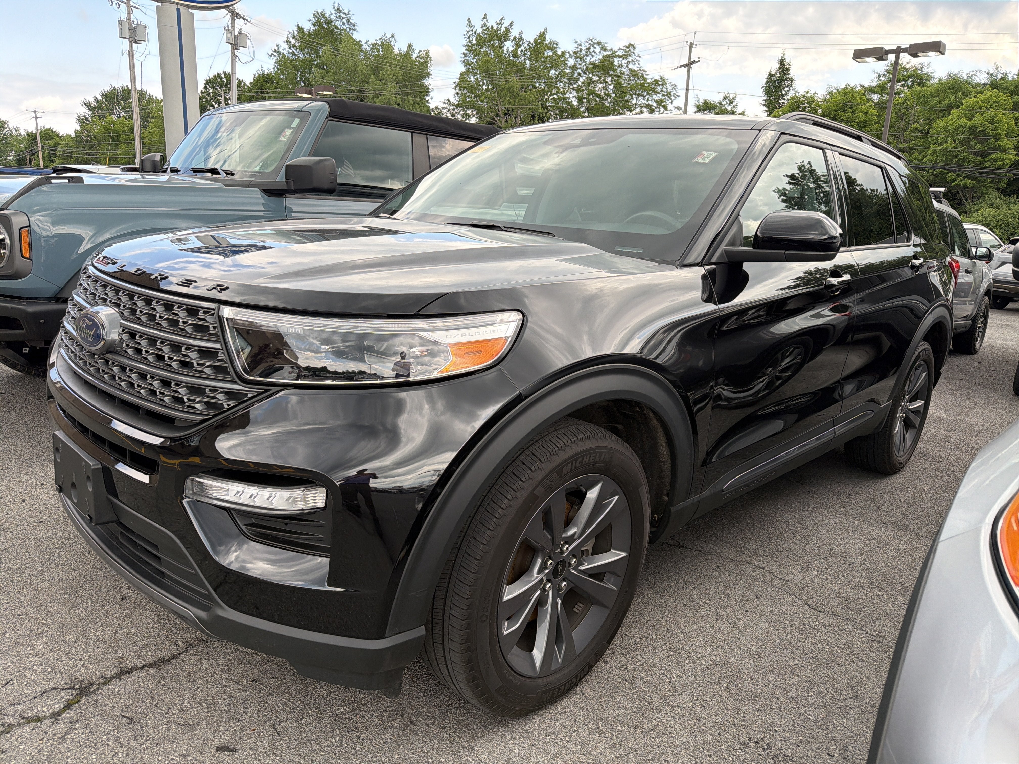2023 Ford Explorer — interior view