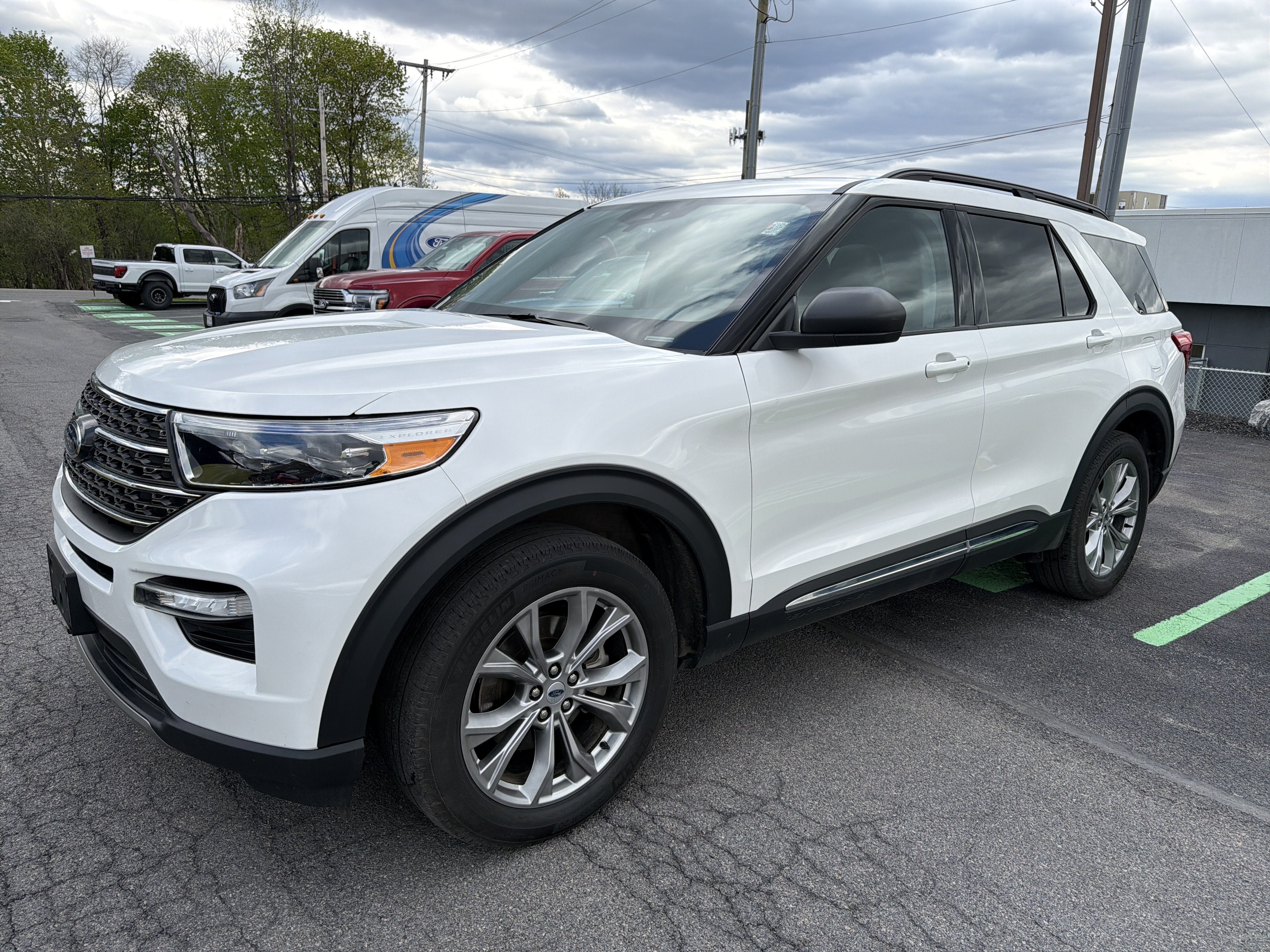 2023 Ford Explorer — interior view